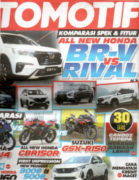 Otomotif: Komparasi Spek dan Fitur All New Honda BR-V vs Rival
