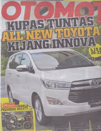 Otomotif: Kupas Tuntas All New Toyota Kijang Inova
