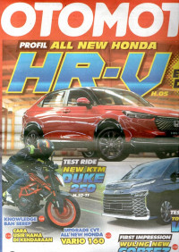 Otomotif: Profil All New Honda HR-V