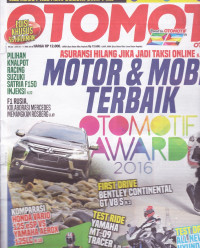 Otomotif: Motor dan Mobil Terbaik Otomotif Award 2016