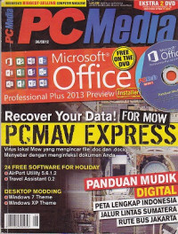 PC Media : Recover Your Data For Mow! (PC MAV Express)