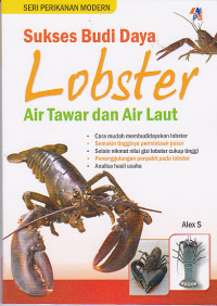 Sukses Budidaya Lobster Air Tawar dan Air Laut