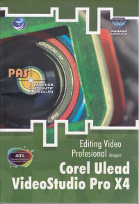 Editing Video Profesional Corel Ulead Videostudio Pro X4