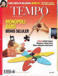 Tempo: Monopoli Baru Bisnis Seluler